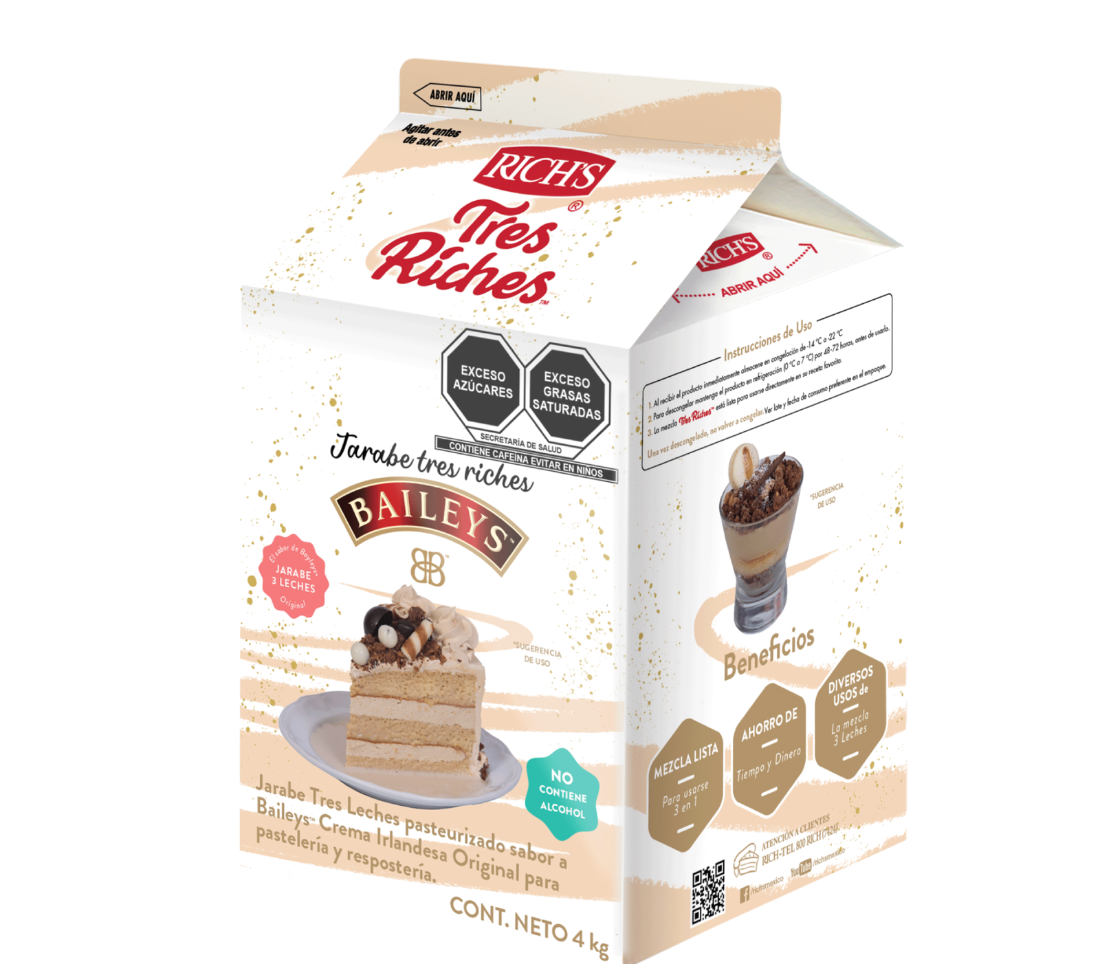 JARABE TRES RICHES BAILEYS